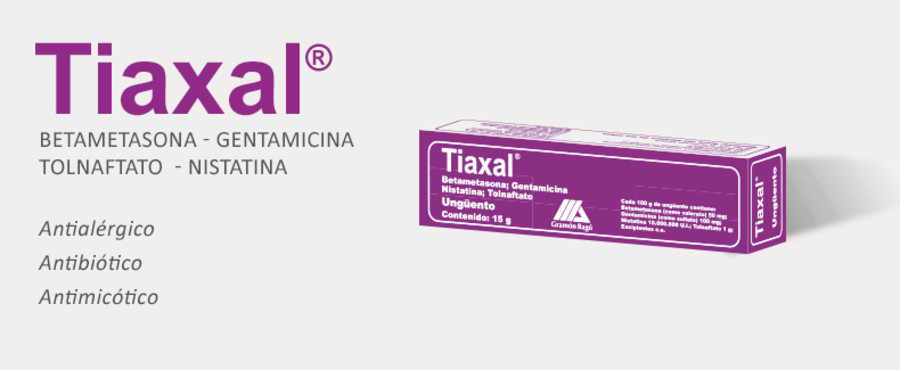 Imagen del contenido Tiaxal Ungüento