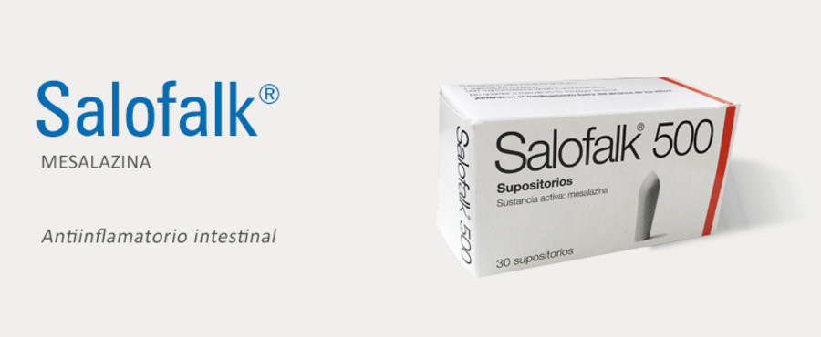 Imagen del contenido Salofalk Supositorios