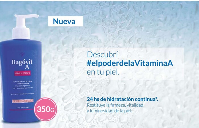 Bagóvit A presenta su nueva emulsión para piel extra seca: