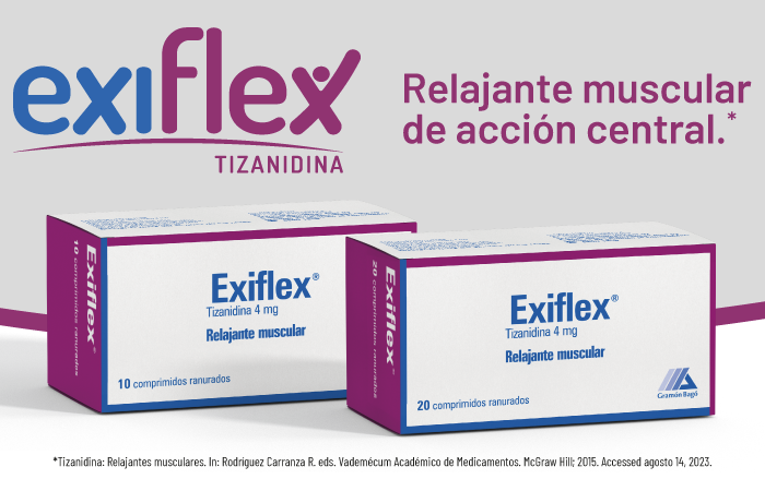 Relajante muscular de acción central: Exiflex®
