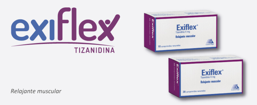 Imagen del contenido Exiflex Comprimidos