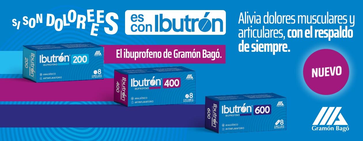 NUEVO IBUTRÓN®, el Ibuprofeno de Gramón Bagó
