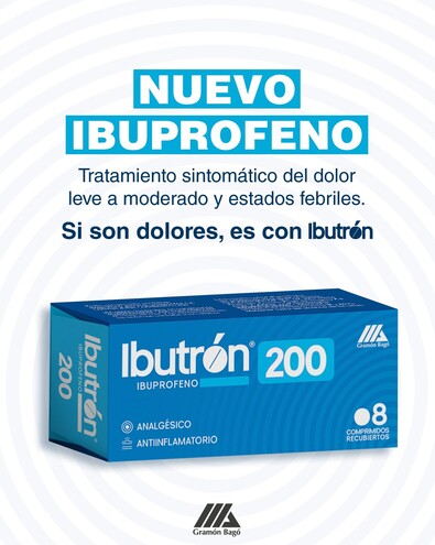 NUEVO IBUTRÓN®, el Ibuprofeno de Gramón Bagó