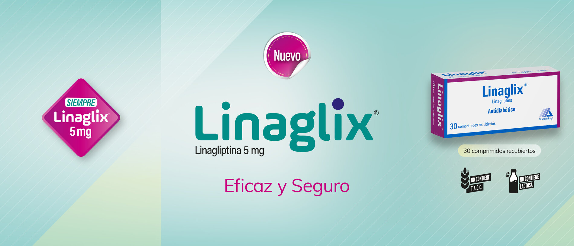 NUEVO LINAGLIX (linagliptina 5 mg)