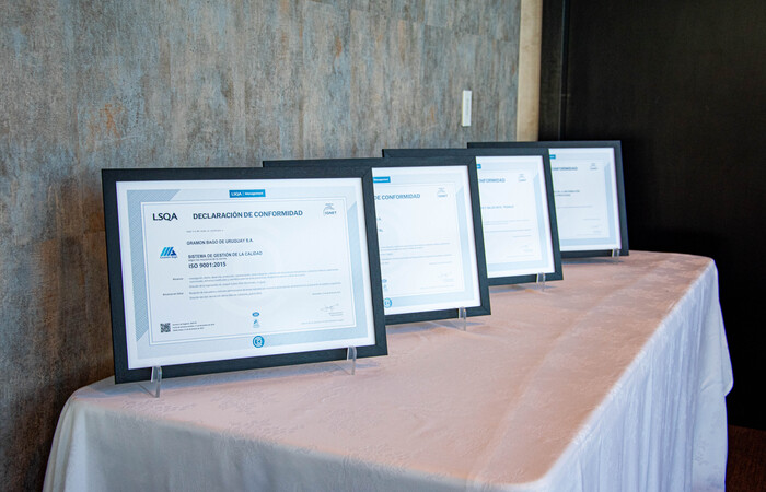 Gramón Bagó obtiene cuatro certificaciones ISO