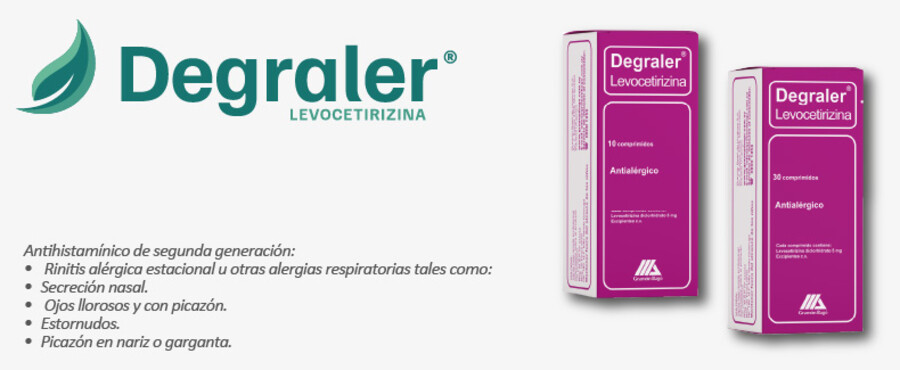 Imagen del contenido Degraler® Comprimidos