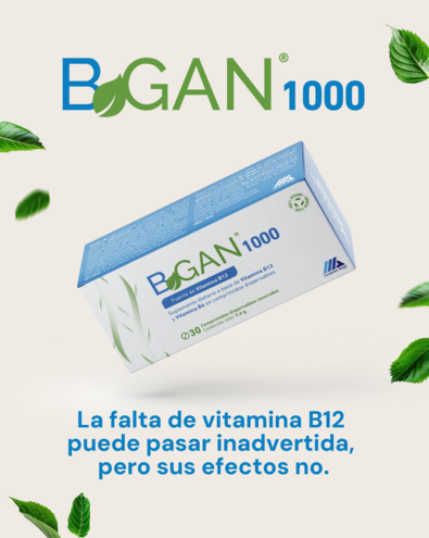 NUEVO B-GAN® 1000 (vitamina B12 y B6)